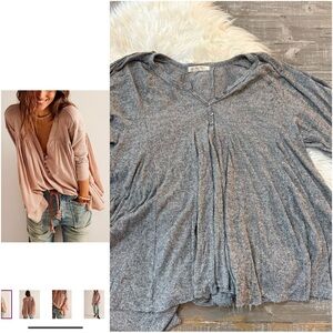 FREE PEOPLE Lyrical Tunic | Gray